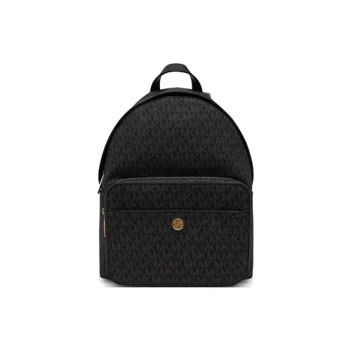 MICHAEL KORS Maisie PVC Polyvinyl Chloride Backpack Women's Black