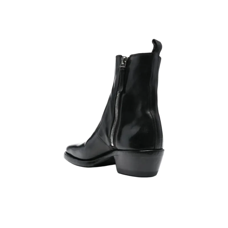 PREMIATA Soldatino Ankle Boots Men's Black-3