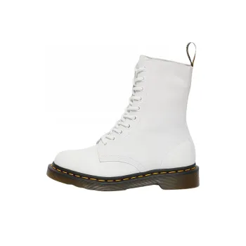 Dr.Martens 1490 Virginia Leather High Boots 'White' Women's