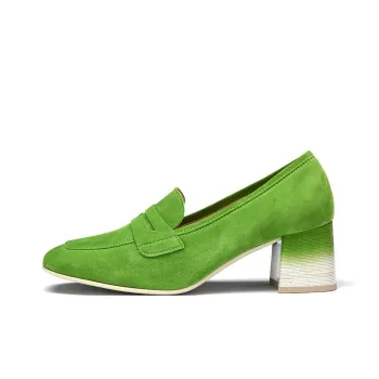 Gabor Chunky Heel High Heels 5.5cm Women's Green