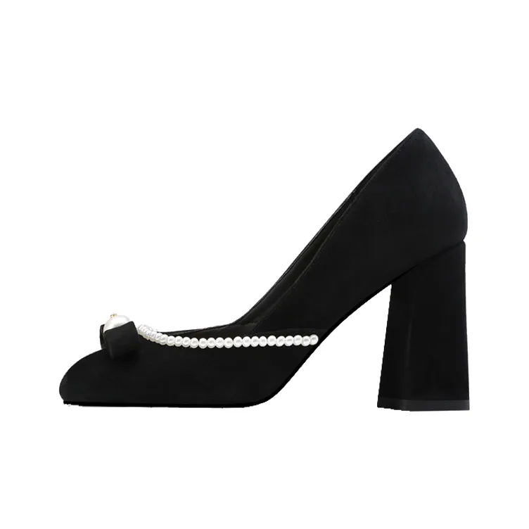 Princess & Isabel Chunky Heel High Heels Women's-1