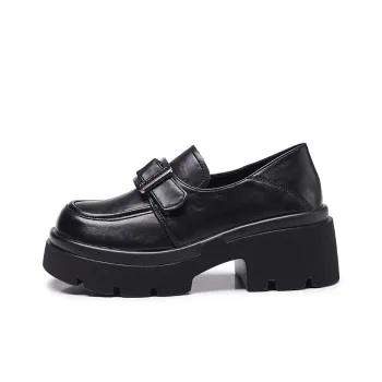 Bull Charm Chunky Heel High Heels Women's