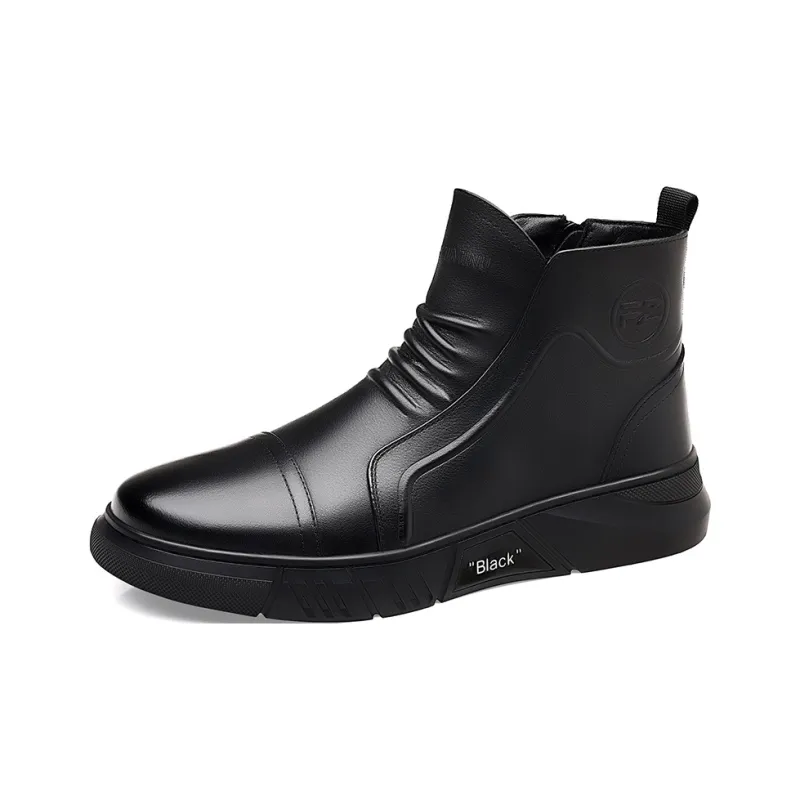Eminu Ankle Boots Men Black-1