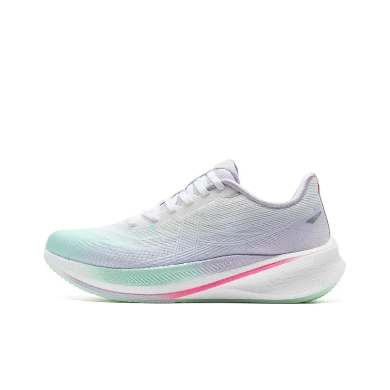 XTEP 360X 2.0 LITE Running Shoes Women's Low Top Classic White/Peony Purple/Tranquil Blue-0