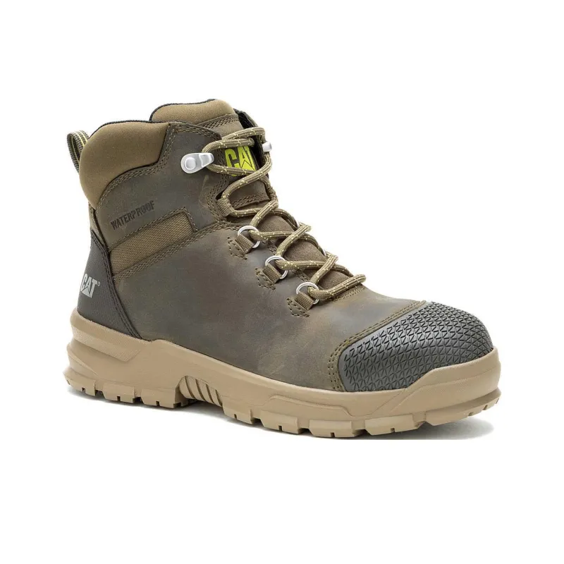 CAT Accomplice Ankle Boots Women's Army Green-2