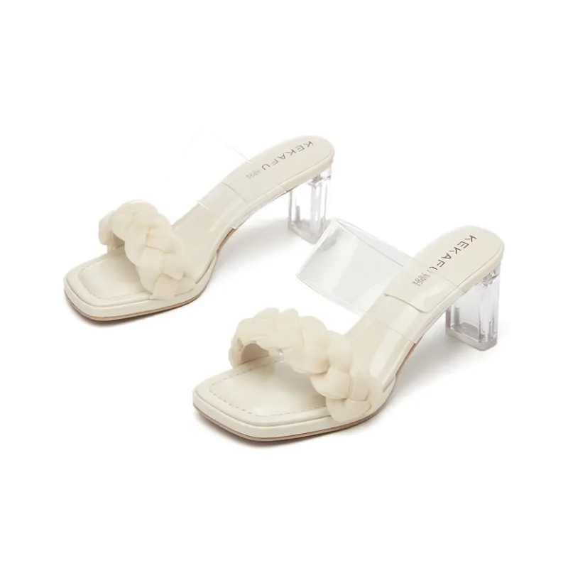 KEKAFU Chunky Heel High Heels 7CM Women's-3