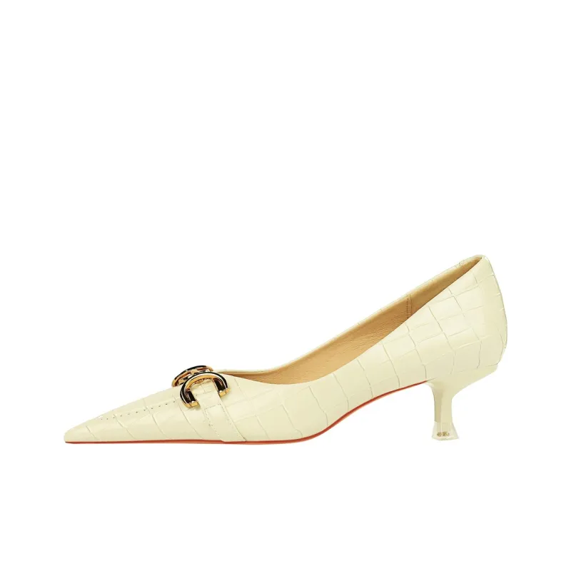 QITUMAUL Slim Heel High Heels 4.5cm Women's-3