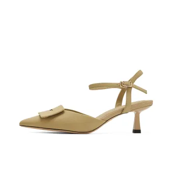 Talitaqoom Stylish Sandal 5cm Women's Khaki
