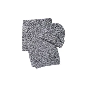 MICHAEL KORS Ribbed Knit Beanie Hat And Scarf Set