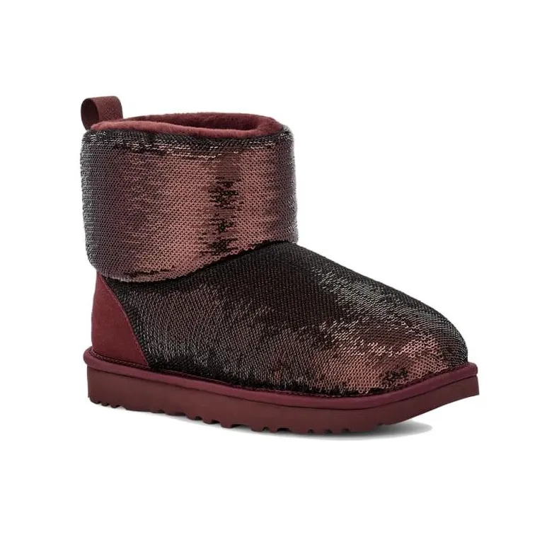UGG Classic Mini Boot Mirror Ball Wild Grape Women's-2