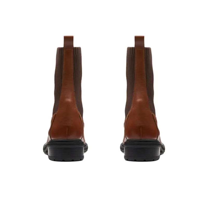 Clarks Ankle Boots Women's Brown-3