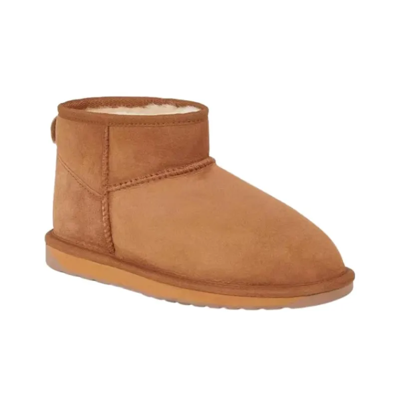 EMU Australia Ankle-Length Snow Boots Women's Autumn Chestnut-3