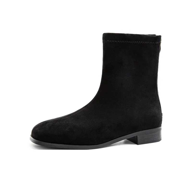 OMS Ankle Boots Women's Black/Brown-0