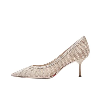 Staccato Kaleidoscope Slim Heel High Heels 6.5cm Women's