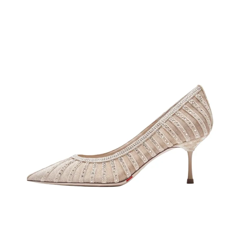 Staccato Kaleidoscope Slim Heel High Heels 6.5cm Women's-0