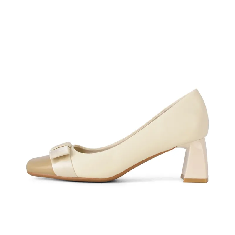Beijiani Chunky Heel High Heels 5.5cm Women's-8