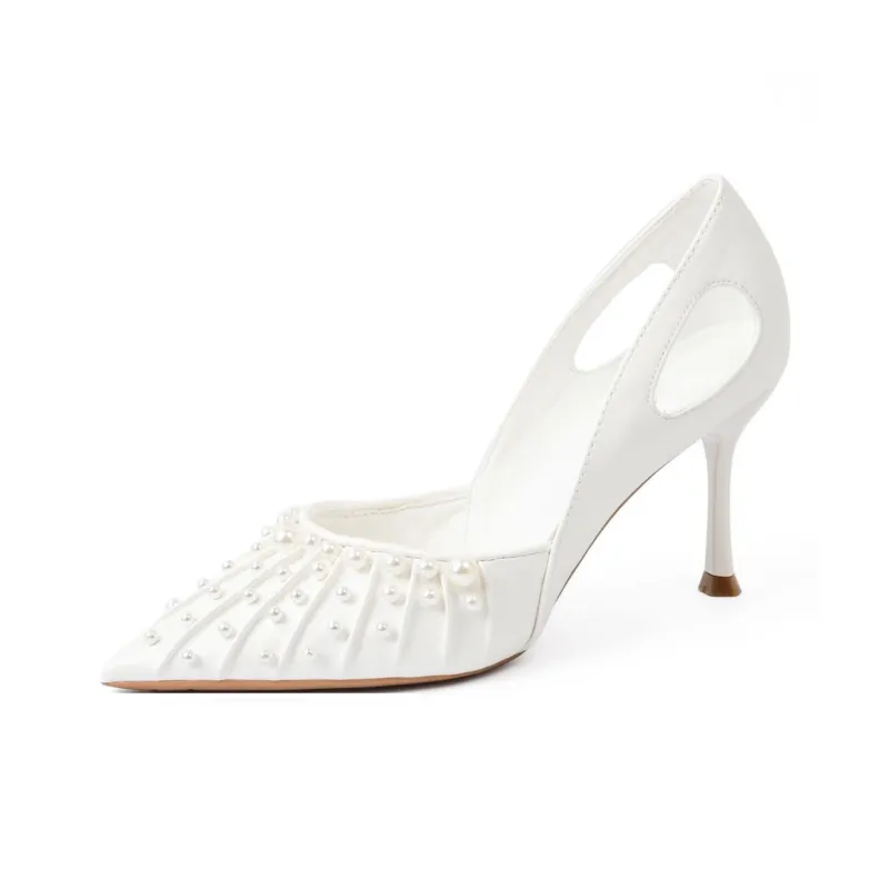 YAFEI XUANYU Slim Heel High Heels 8cm Women's-6