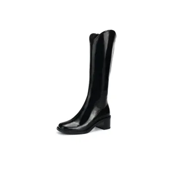 SATURDAY MODE Knee high Boots Women's Black