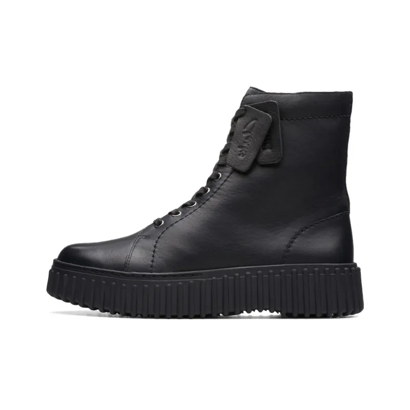 clarks Torhill Rise Leather Ankle Boots-0