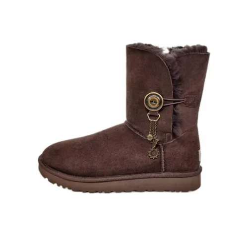 ugg Quarter Short Mid-Calf Snow Boots Women's Brown