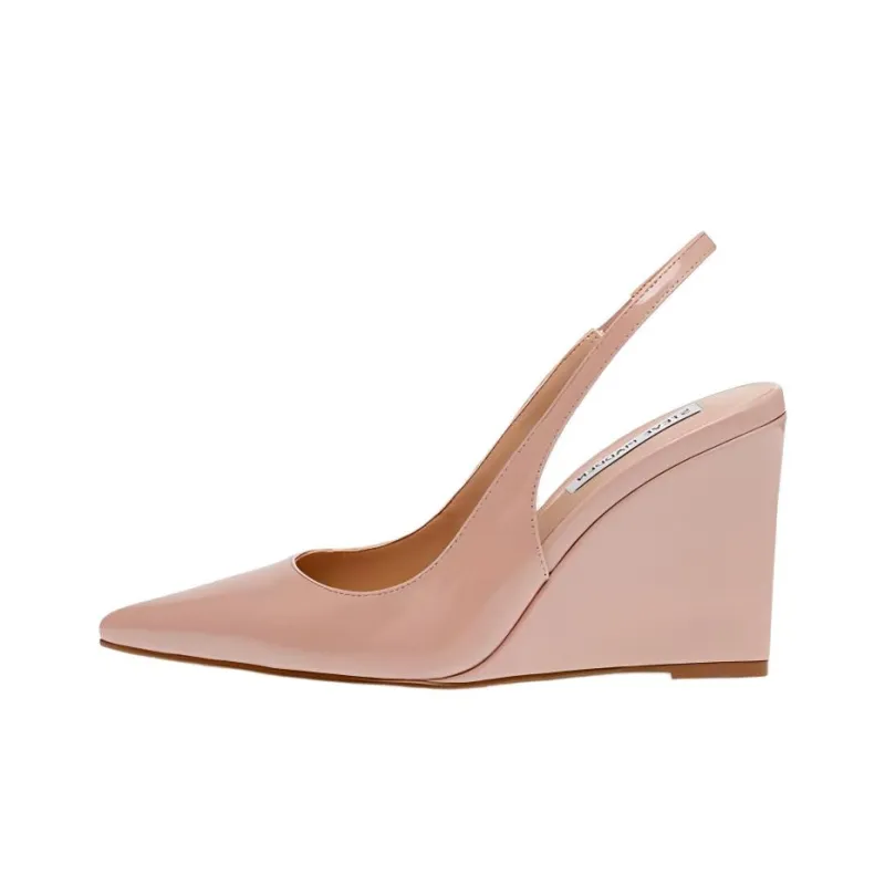 STEVE MADDEN Wedge Heel High Heels 9cm Women's Light Pink-0