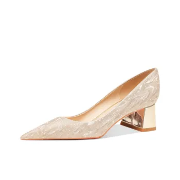 MEIAI High Heels Women's Gold