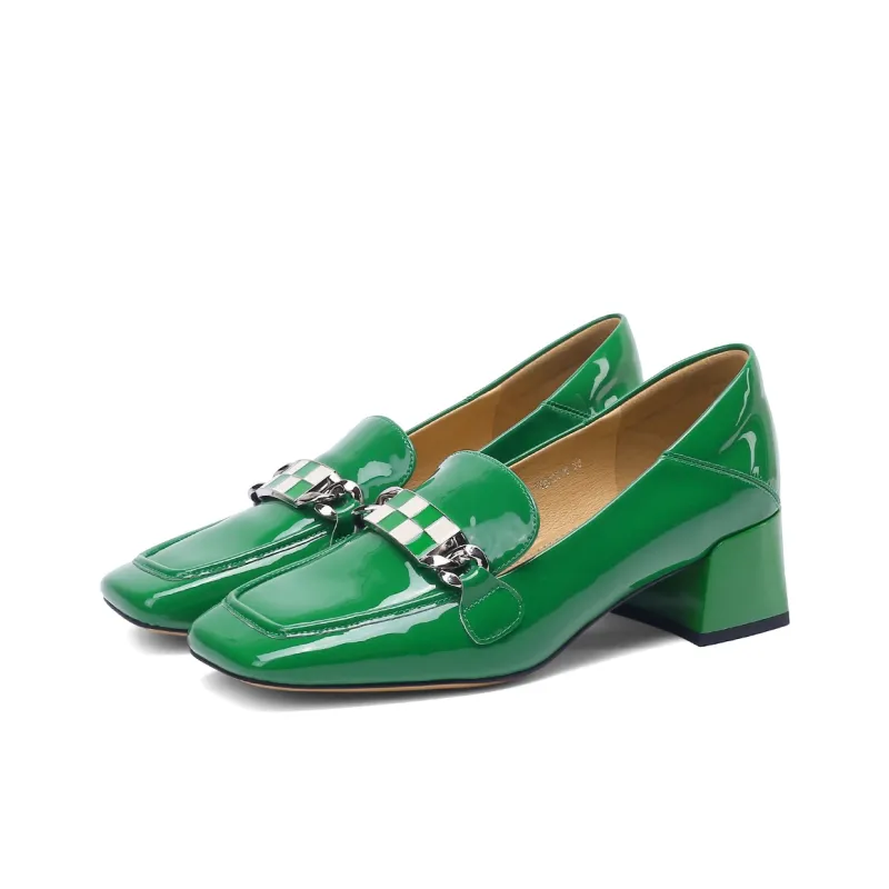 VEDULLAR Chunky Heel High Heels 4.5cm Women's-17