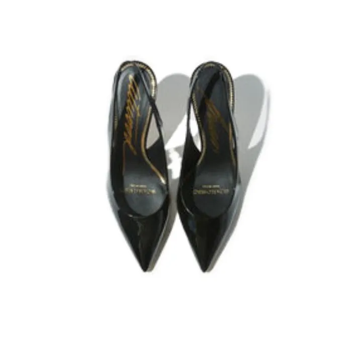 SCAROSSO X Brian Atwood Sutton Pointed-Toe Slingback Pumps-3