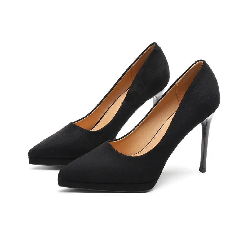 HKCP Slim Heel High Heels 11cm Women's-1