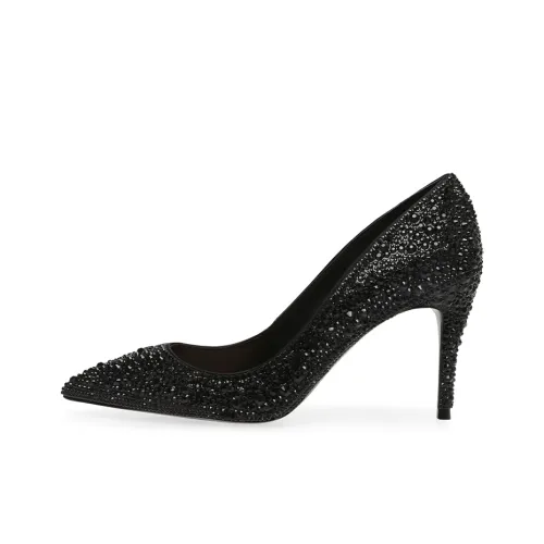 STEVE MADDEN Slim Heel High Heels 8.3cm Women's Black
