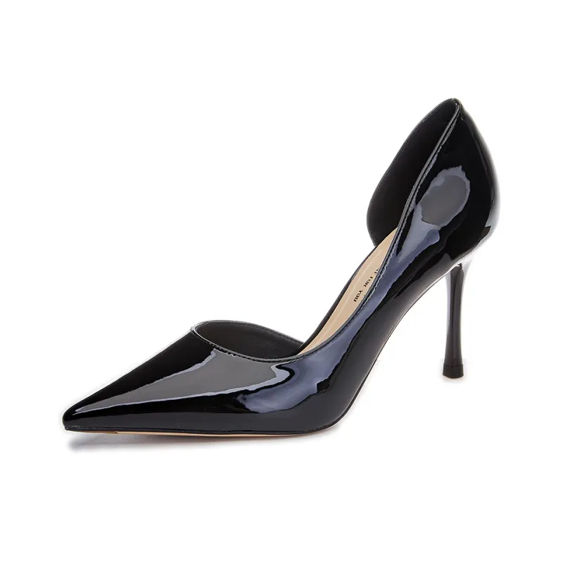 POOQ Slim Heel High Heels 8.5cm Women's-1