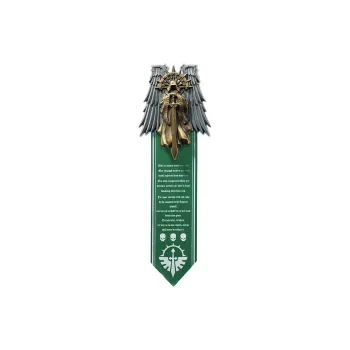 STARFORGED Warhammer Characters Dark Angel Lion Guard's Pardon Angel Inner Ring Proof Brooch 40K Merch Badges