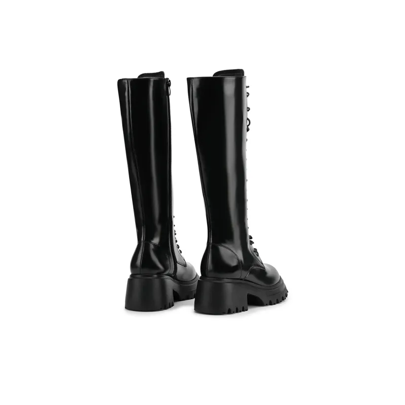 SATURDAY MODE Knee-high Boots 6cm Women's-2