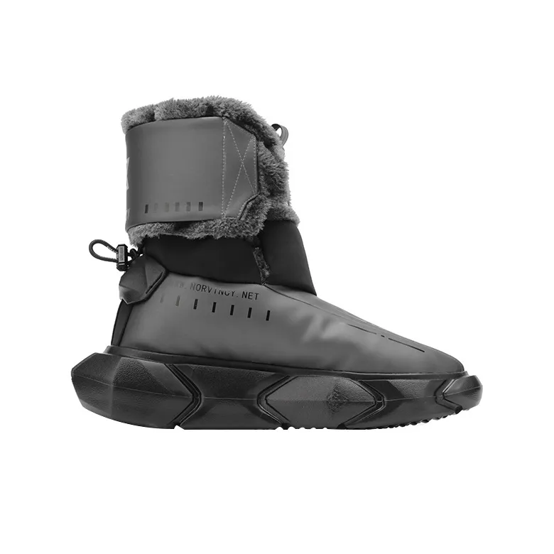 NORVINCY Snow Boots Unisex Iron Gray-1