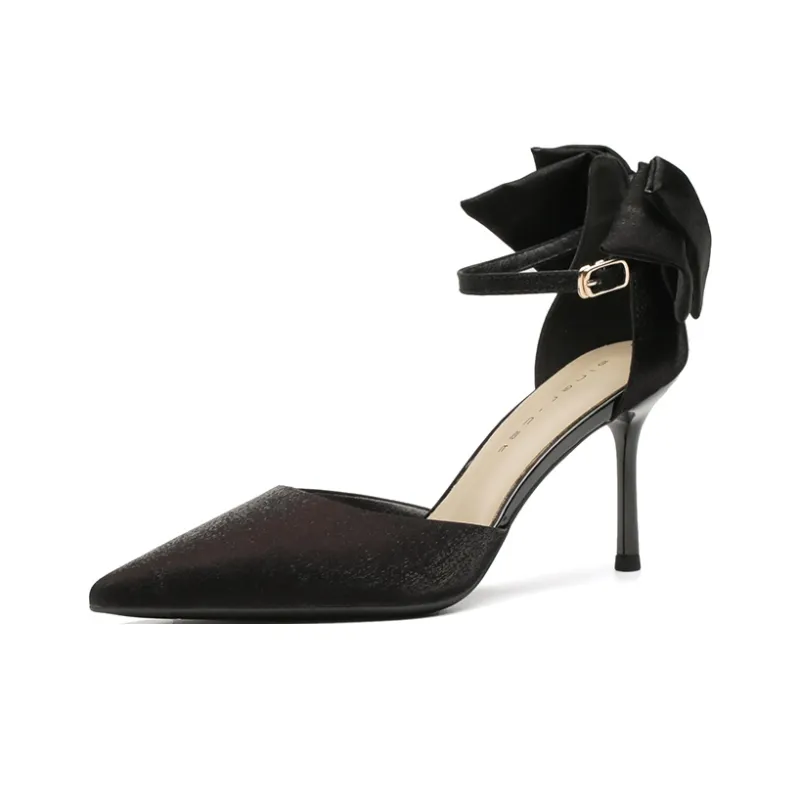 HKCP Slim Heel High Heels 8cm Women's-5