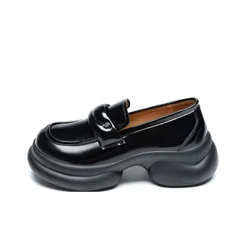 ZHR Chunky Heel Mary Jane Shoes 6cm Women's