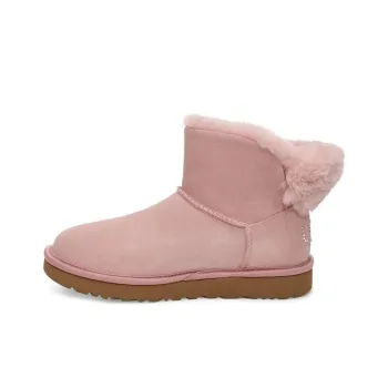 UGG Classic Bling Mini Fleece Lined Pink Women's