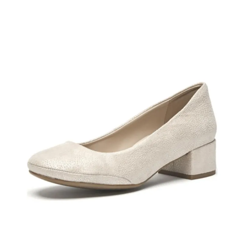 MEPHISTO High Heels Women's Dark Camel/Light Sand-1