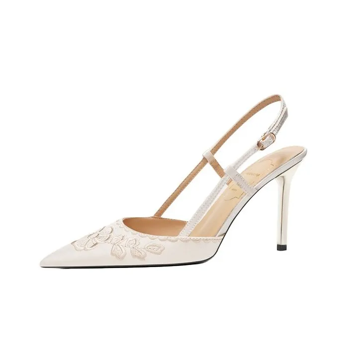 Zubumei Slim Heel High Heels Women's-0