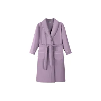 UAVAE Bath Robes Women's Gallon Purple