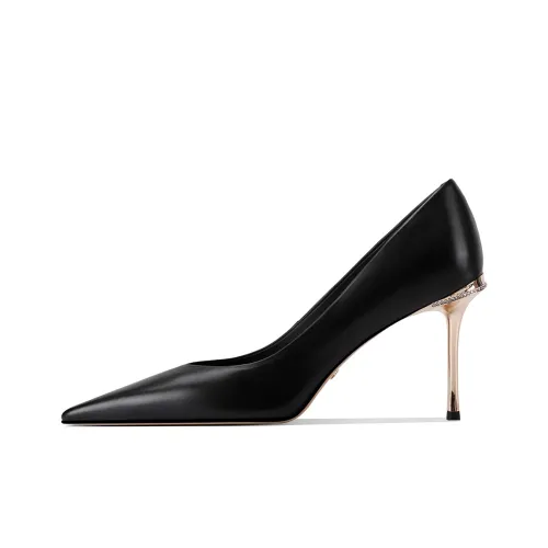 Shesrim High Heels Women's Black, White