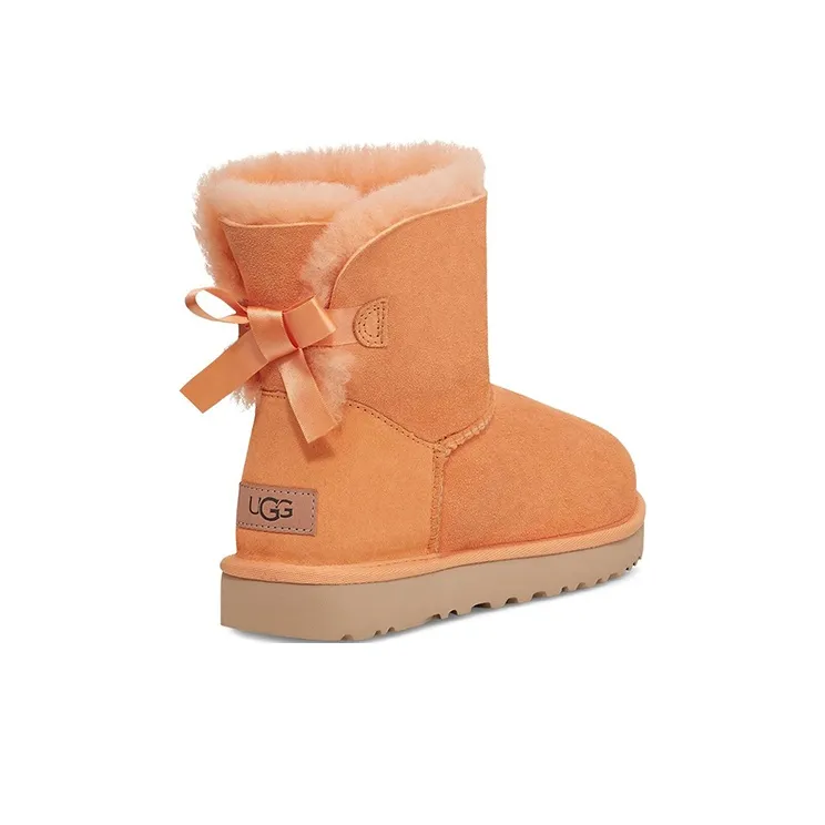 UGG Mini Bailey Bow Ii Orange Women's-3