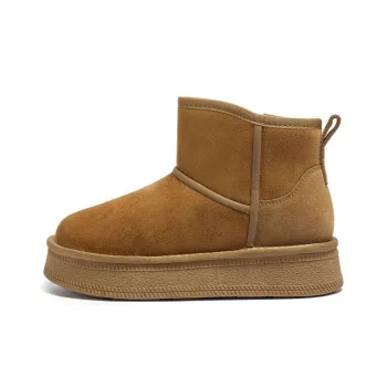KEKAFU Warm Coverage Short Snow Boots Women's