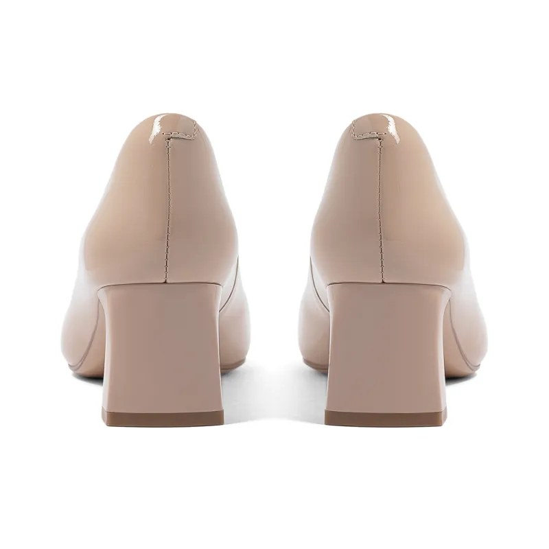COMELY Chunky Heel High Heels 5.5cm Women's-4