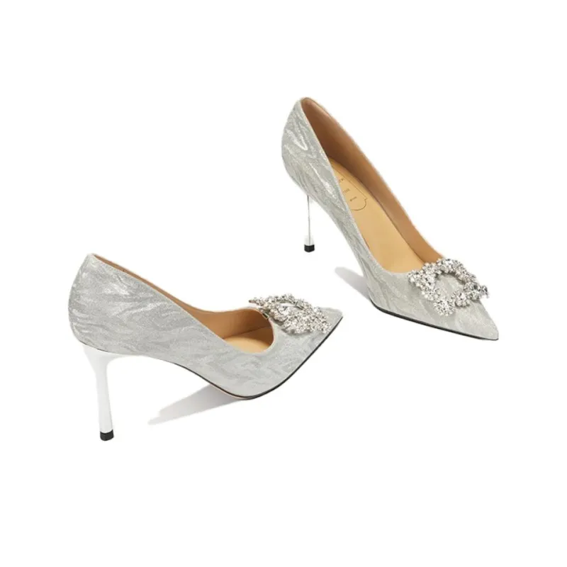 RoseDoris Slim Heel High Heels 8cm Women's-2