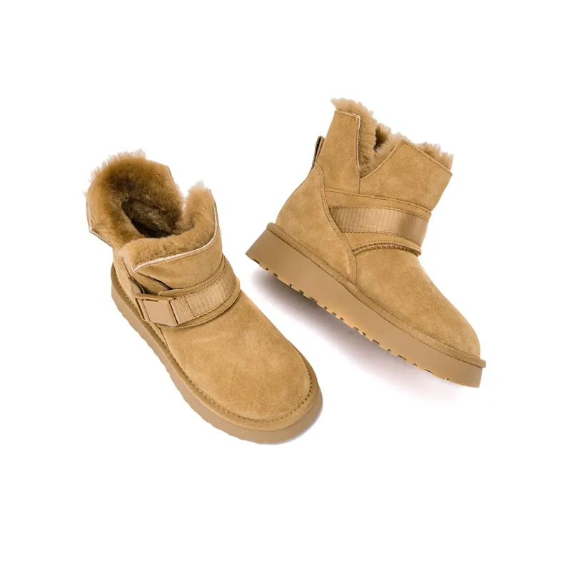 AOKANG 13cm Snow Boots 3.5cm Women's-11