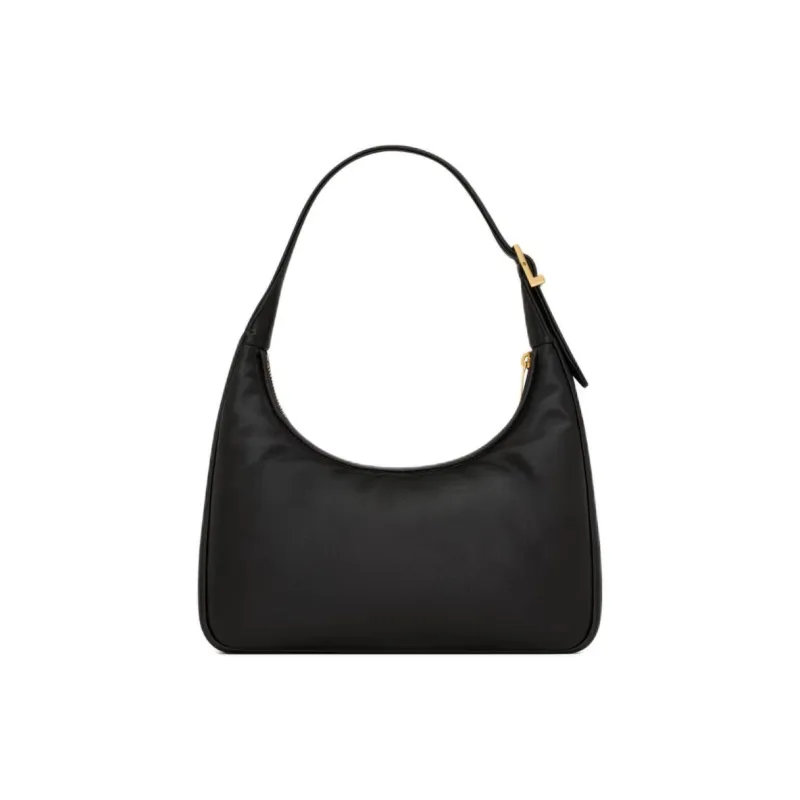 SAINT LAURENT Lambskin Vagabond Bag Handbag Shoulder Bag Mini Women's Black-3