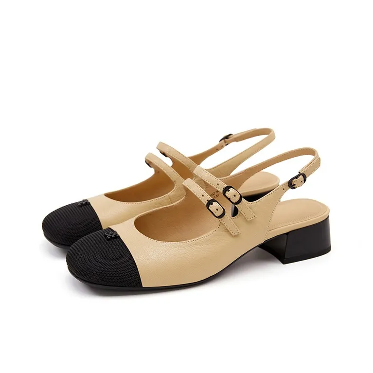 Marie Claire Chunky Heel High Heels 3.3cm Women's-6