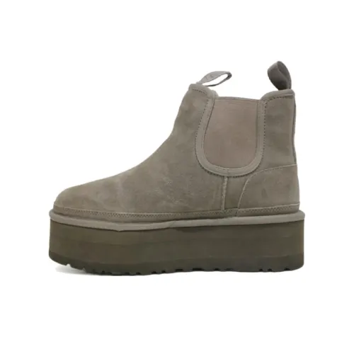 UGG Short Snow Boots Women's Gray