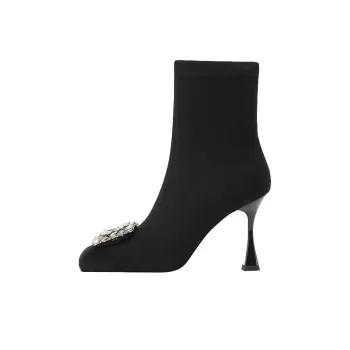 Princess & Isabel Ankle Boots 8cm Women's Black